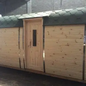 Aussensauna 2.3 x 3.5 m – Bild 4