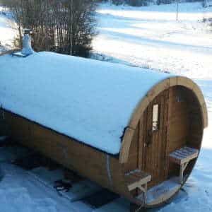 Fasssauna 4.5 m 8 Personen – Bild 6