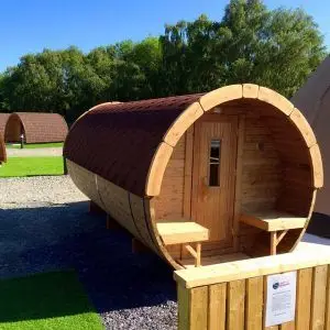 Fasssauna 4.8 m 8 Personen – Bild 4