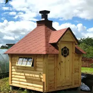Sauna Grill Kota 9.2 m² und 2.5 m Erweiterung – Bild 4