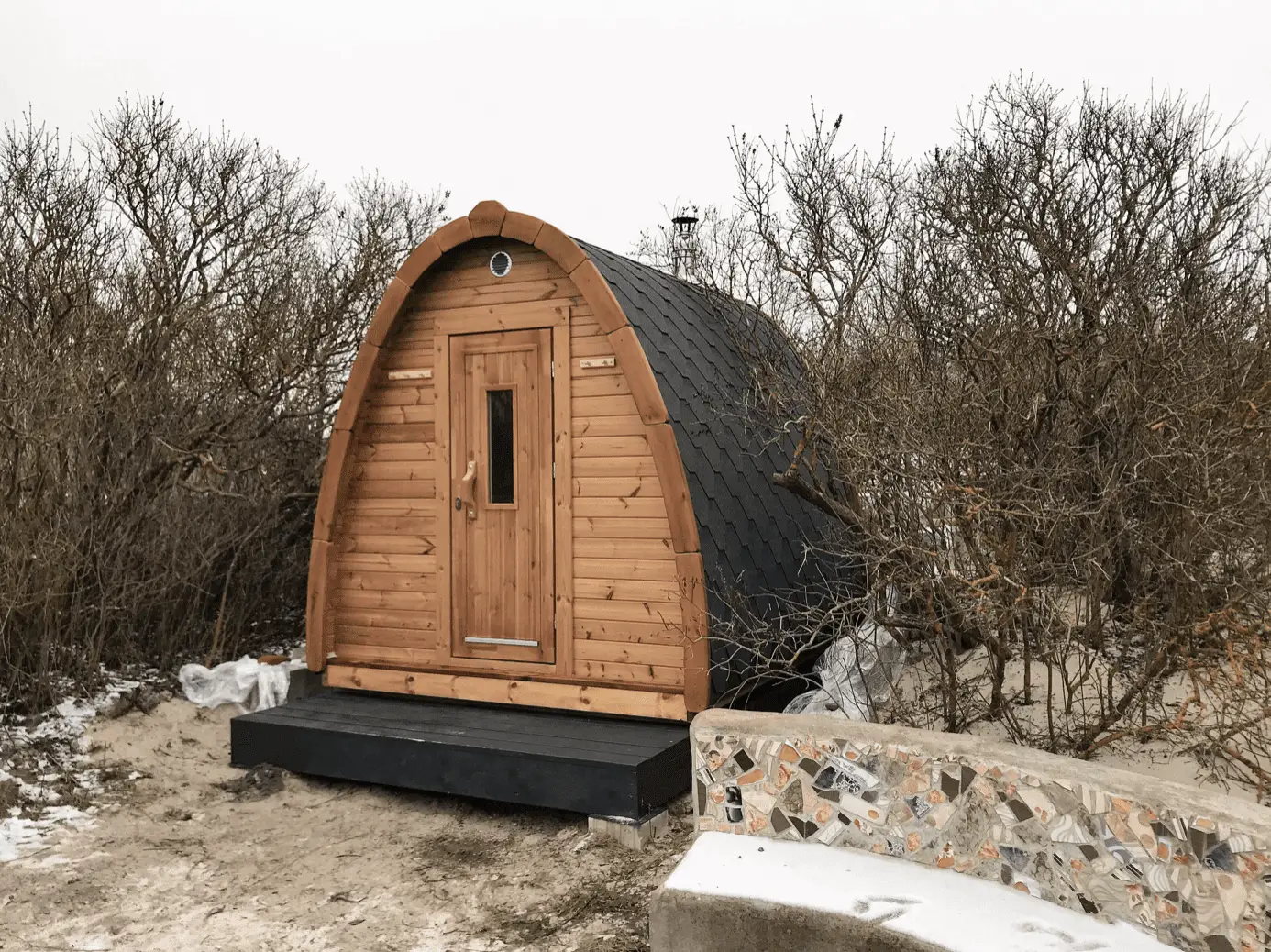 Sauna Pod 2.4 x 3.5 m – Bild 6