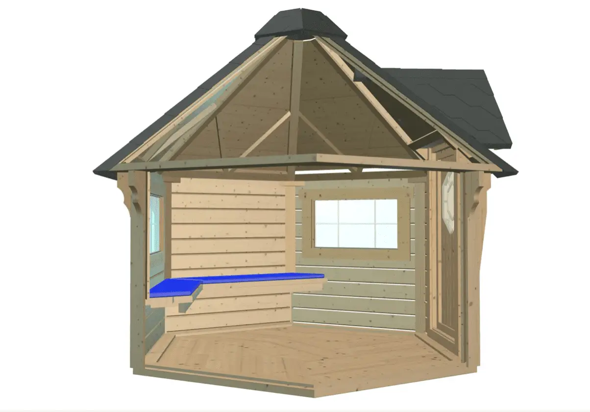 Sauna Kota 4.5 m² – Bild 6