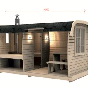 Aussensauna Bausatz