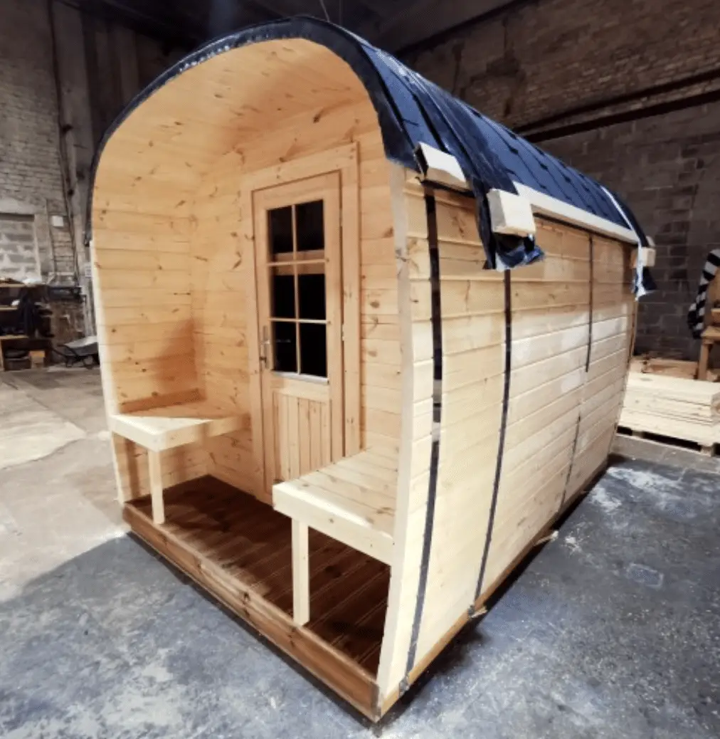 Aussensauna 2.3 x 3.0 m – Bild 4
