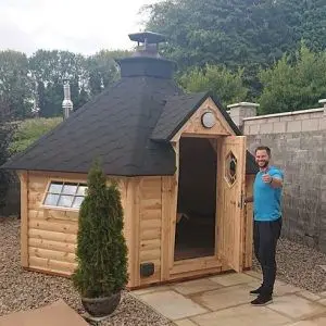 Sauna Grill Kota 9.2 m² und 2.5 m Erweiterung – Bild 11