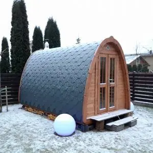 Sauna Pod 2.4 x 4.0 m – Bild 4