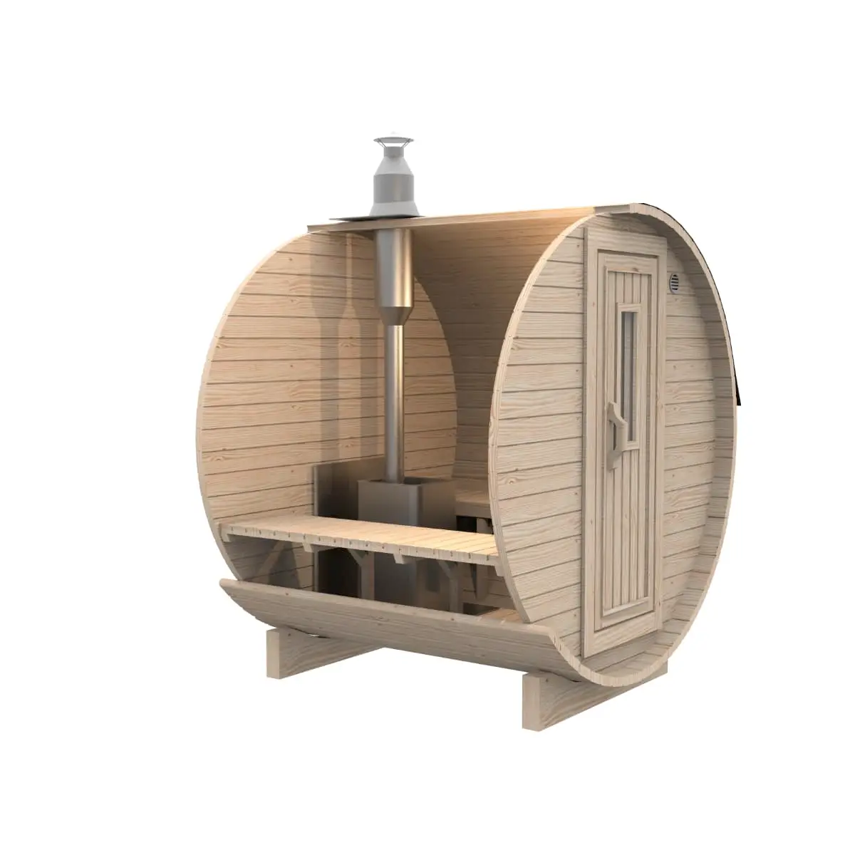Fasssauna 1.7 m 3 Personen