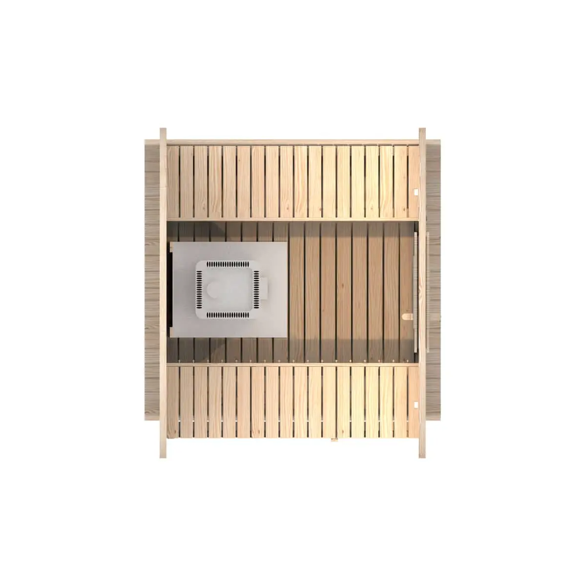 Fasssauna 1.7 m 3 Personen – Bild 2