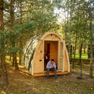 Sauna Pod 2.4 x 4.0 m – Bild 6