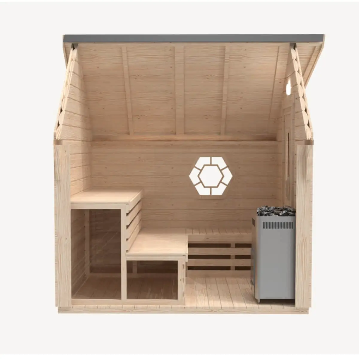 Sauna Kota 4.0 m² – Bild 7
