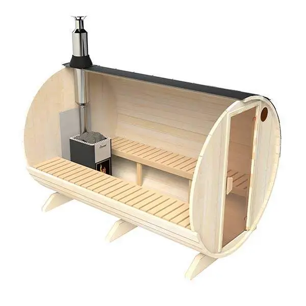 Fassssauna 3m für 6 Personen – Bild 2