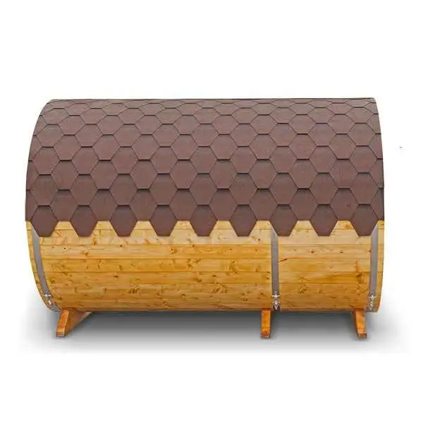 Fassssauna 3m für 6 Personen – Bild 4