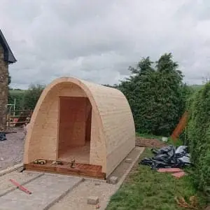 Camping Pod Isoliert 2.4x4.8m – Bild 3