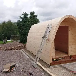 Camping Pod Isoliert 2.4x4.8m – Bild 4