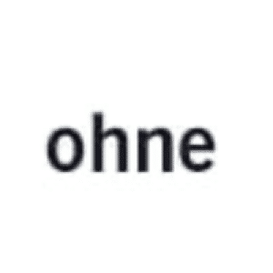ohne