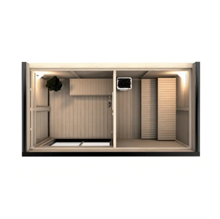 Modularhaus Draufsicht