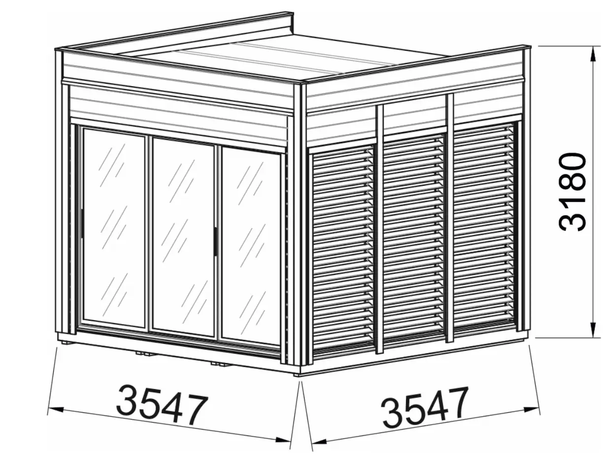 Mo Haus Sauna 3D