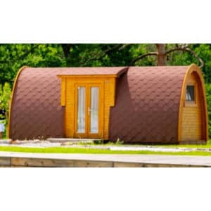 Camping Pod mit Seiteneingang