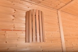 Saunalicht Abdeckung