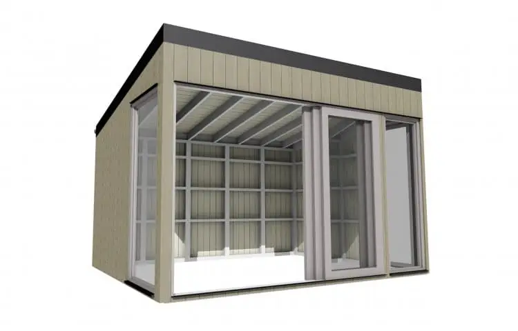 Tinyhaus 4x3m offen
