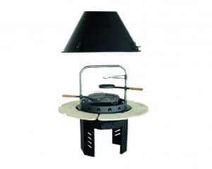 Viking“-Grill und Kamin