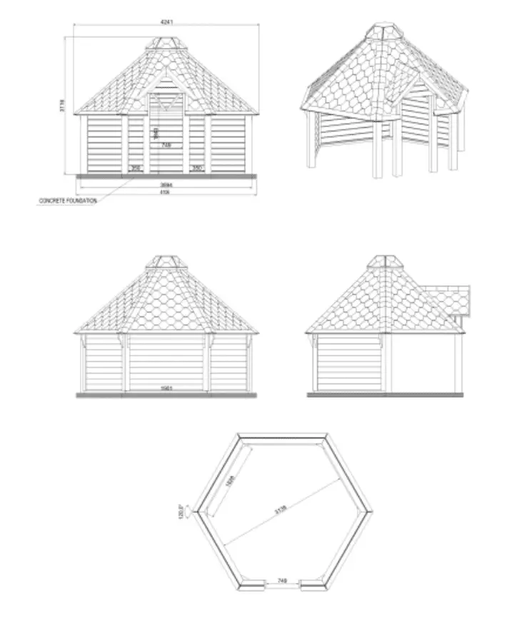 Grill Kota 9.2 offen Maßblatt