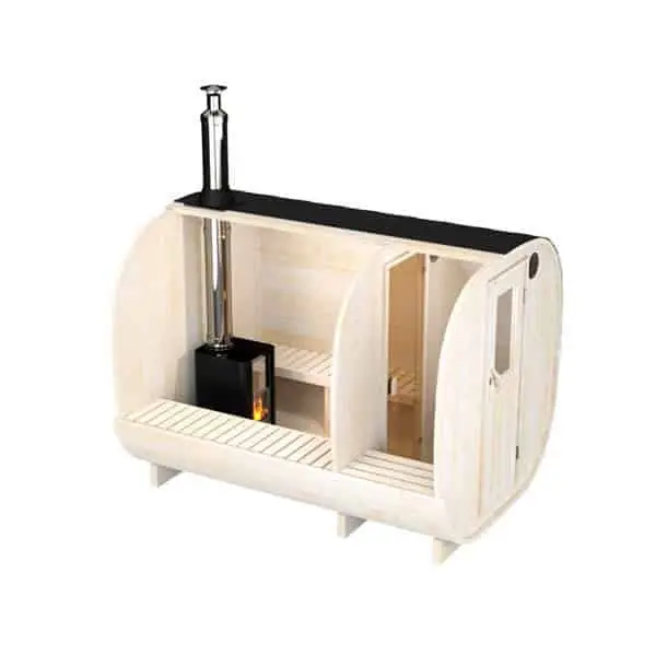 Quadrosauna mit Vorraum klein