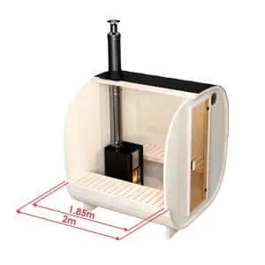 Quadro Sauna Bausatz