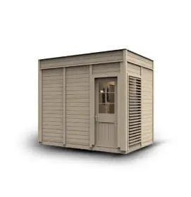 Modular Sauna Freigestellt