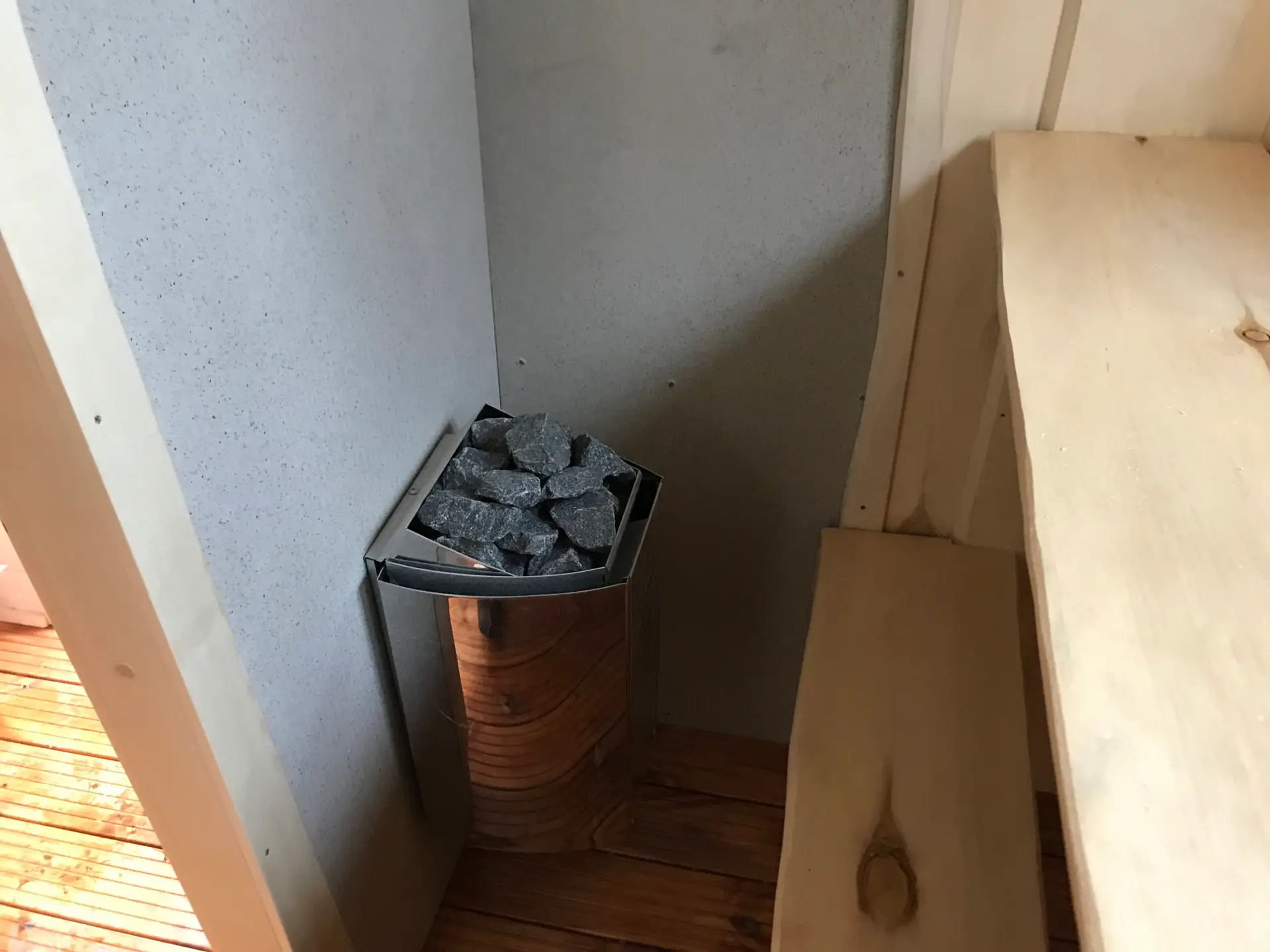 Hexenhaus Gartensauna E-Ofen
