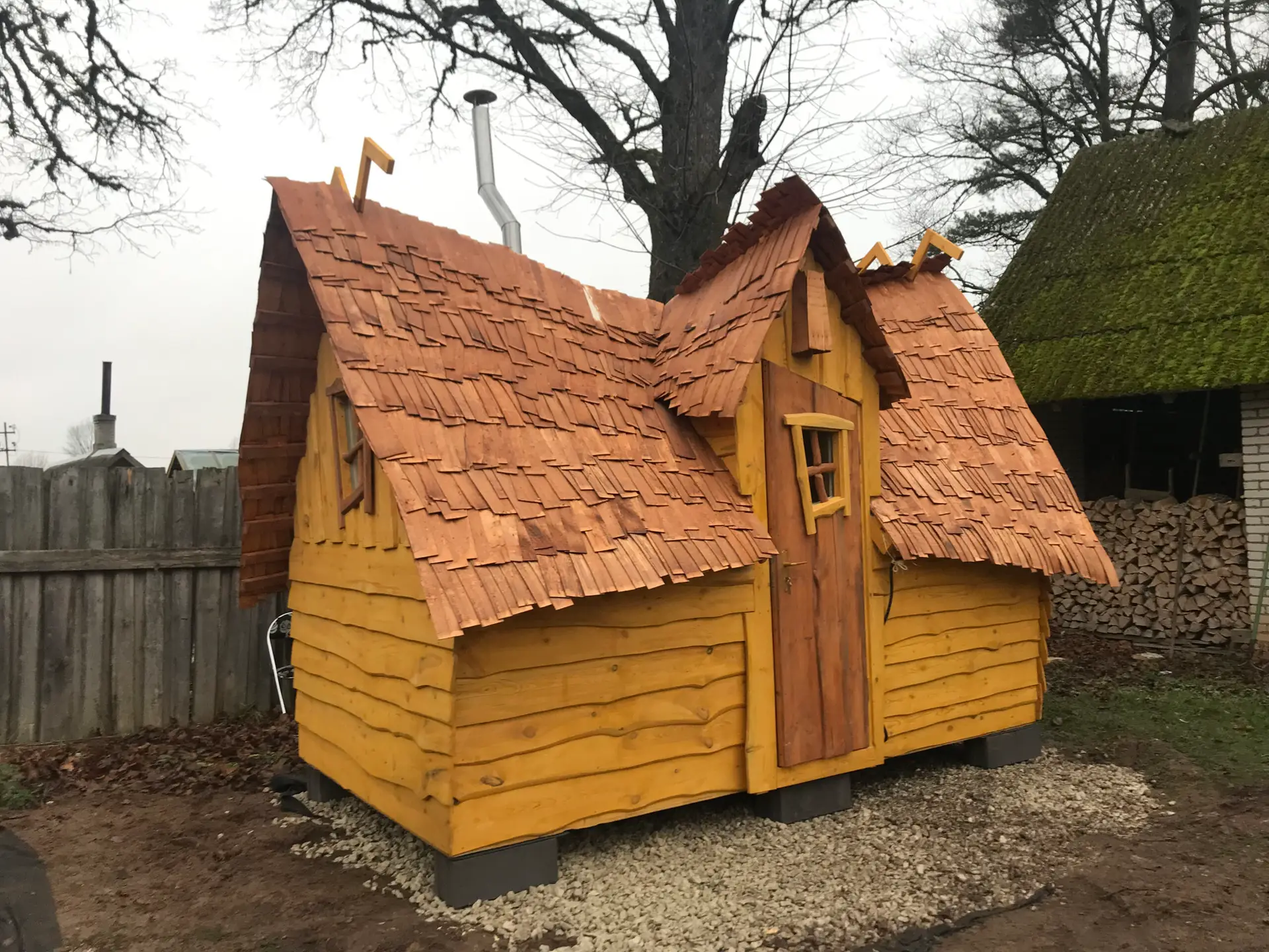 Garten Saunahaus