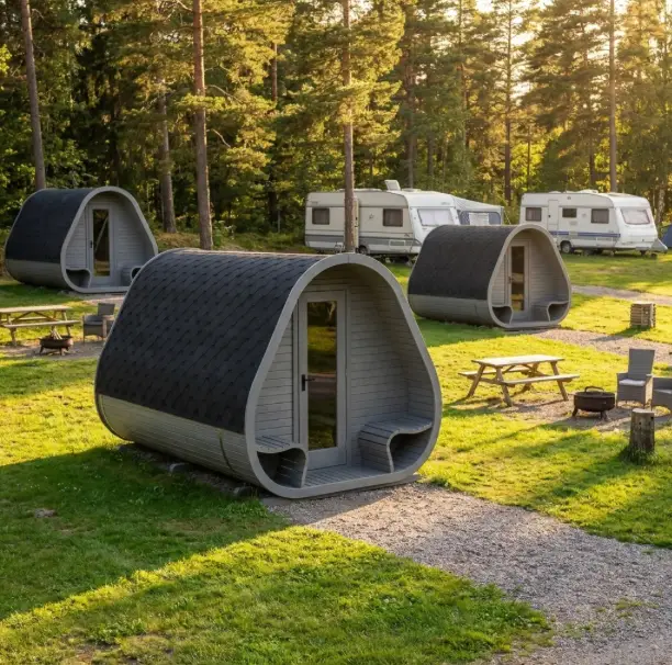 Camping Pod Oval Campingplatz